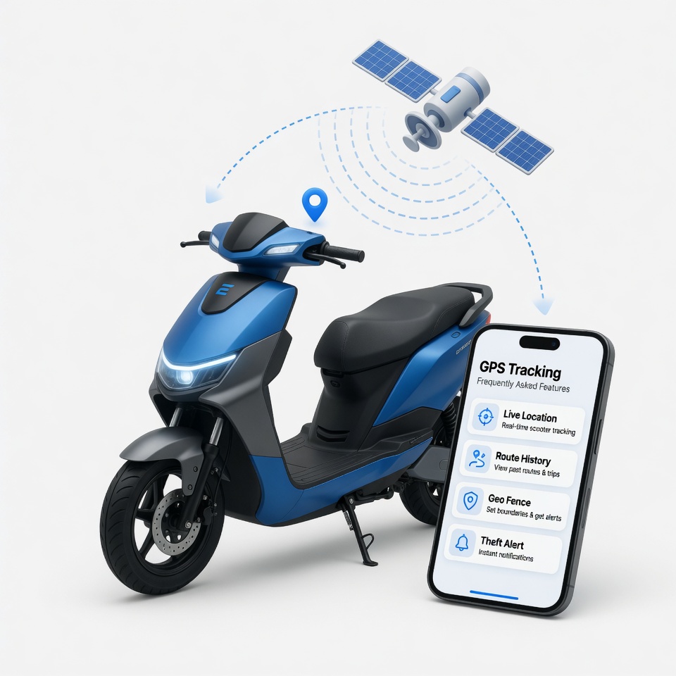 EV Scooty GPS Tracker